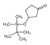 125549-11-3 3-[tert-butyl(dimethyl)silyl]oxycyclopentan-1-one