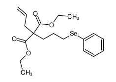 153597-87-6 diethyl (3-benzeneselenylpropyl)(2-propen-1-yl)propanedioate