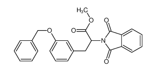 2-Phthalimidyl-3-(3'-benzoxyphenyl)propionic Acid Methyl Ester 1076199-34-2