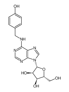 (2R,3S,4R,5R)-2-(hydroxymethyl)-5-[6-[(4-hydroxyphenyl)methylamino]purin-9-yl]oxolane-3,4-diol 110505-75-4