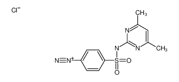 58064-76-9 structure, C12H12ClN5O2S