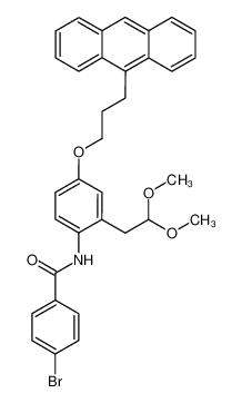 556809-46-2 structure, C34H32BrNO4