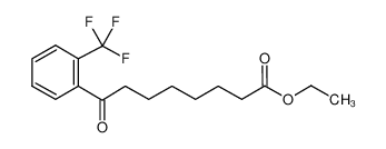 乙基8-氧代-8-[2-(三氟甲基)苯基]辛酸酯