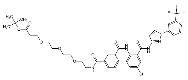 1354722-37-4 structure, C38H41ClF3N5O8