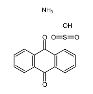 azanium,9,10-dioxoanthracene-1-sulfonate 55812-59-4