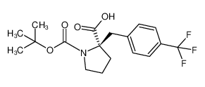 957310-45-1 structure, C18H22F3NO4