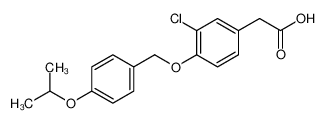 6622-23-7 spectrum, 2-[3-chloro-4-[(4-propan-2-yloxyphenyl)methoxy]phenyl]acetic acid