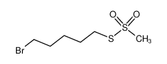 212262-06-1 structure, C6H13BrO2S2