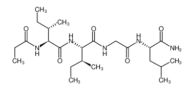 256419-86-0 structure, C23H43N5O5