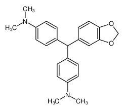 Benzo[1,3]dioxol-5-yl-bis-(4-dimethylamino-phenyl)-methan 6310-52-7