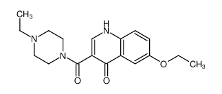 (6-Ethoxy-4-hydroxy-3-quinolinyl)(4-ethyl-1-piperazinyl)methanone 604773-05-9