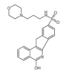 6,11-二氢-N-[3-(4-吗啉)丙基]-5-氧代-5H-茚并[1,2-c]异喹啉-9-磺酰胺