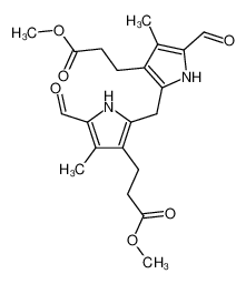 4792-10-3 spectrum, [5,5'-diformyl-4,4'-dimethyl-3,3'-bis[2-(methoxycarbonyl)ethyl]-2,2'-dipyrryl]methane