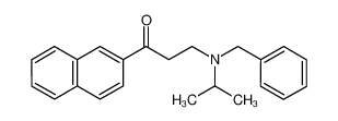 3-[(1-甲基乙基)(苯基甲基)氨基]-1-(2-萘)-1-丙酮