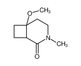 6-methoxy-3-methyl-3-azabicyclo[4.2.0]octan-2-one 88629-11-2
