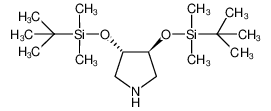 tert-butyl-[4-[tert-butyl(dimethyl)silyl]oxypyrrolidin-3-yl]oxy-dimethylsilane 138228-47-4