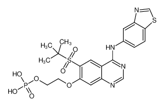 1579965-12-0 structure, C21H23N4O7PS2