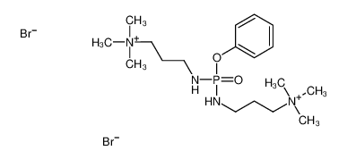 21217-12-9 structure, C18H37Br2N4O2P