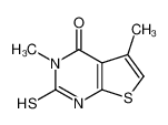 2-巯基-3,5-二甲基噻吩并[2,3-d]嘧啶-4(3H)-酮