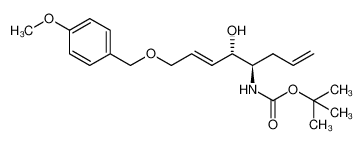 1372800-34-4 tert-butyl ((4R,5S,E)-5-hydroxy-8-((4-methoxybenzyl)oxy)octa-1,6-dien-4-yl)carbamate