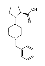 (2S)-1-(1-benzylpiperidin-4-yl)pyrrolidine-2-carboxylic acid 669713-67-1