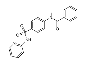 N-benzoyl-sulfanilic acid-[2]pyridylamide 51944-89-9