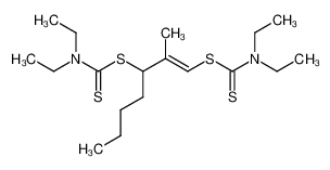 57943-06-3 structure, C18H34N2S4