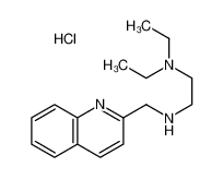 N',N'-diethyl-N-(quinolin-2-ylmethyl)ethane-1,2-diamine,hydrochloride