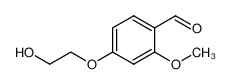 4-(2-hydroxyethoxy)-2-methoxybenzaldehyde 1220703-12-7