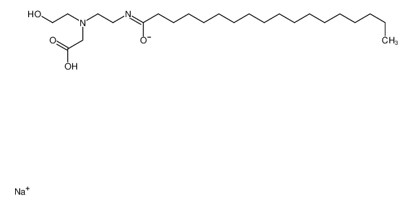 68298-17-9 structure, C24H47N2NaO4