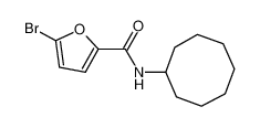 5-bromo-N-cyclooctylfuran-2-carboxamide 310453-09-9