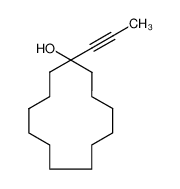 434312-80-8 spectrum, 1-prop-1-ynyl-cyclotridecanol