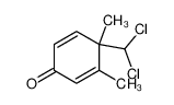 4-(dichloromethyl)-3,4-dimethylcyclohexa-2,5-dien-1-one 14789-74-3