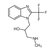 801228-17-1 structure, C12H14F3N3O