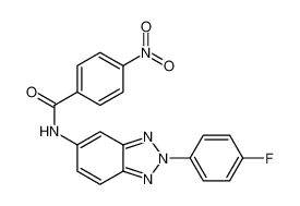 6026-93-3 structure, C19H12FN5O3