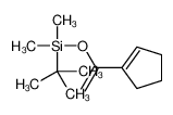 86891-78-3 tert-butyl-[1-(cyclopenten-1-yl)ethenoxy]-dimethylsilane