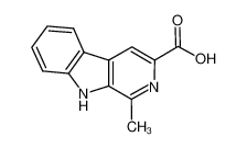 1-甲基-9h-beta-咔啉-3-羧酸