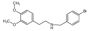 133344-77-1 structure, C17H20BrNO2