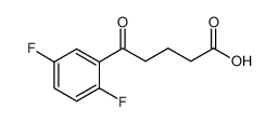 5-(2,5-difluorophenyl)-5-oxopentanoic acid 898766-34-2