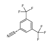 29684-26-2 structure, C8H3F6N2+