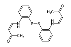 86333-15-5 N,N'-bis-(β-acetylvinyl)-2,2'-dithiodianiline