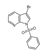 3-溴-1-甲基磺酰基-1H-吡咯并[2,3-B]吡啶