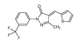 6052-52-4 structure, C16H11F3N2OS