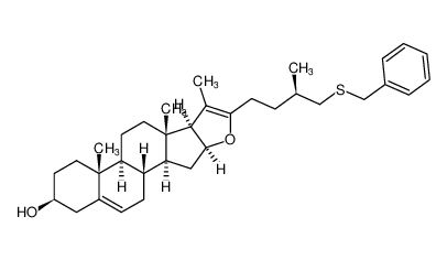 625404-51-5 structure, C34H48O2S