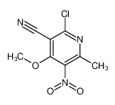 3-Pyridinecarbonitrile, 2-chloro-4-methoxy-6-methyl-5-nitro- 916792-32-0