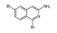 1,6-dibromoisoquinolin-3-amine 925672-85-1