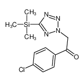 84655-24-3 1-(4-chlorophenyl)-2-(5-trimethylsilyltetrazol-2-yl)ethanone