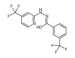 883010-17-1 structure, C14H9F6N3O