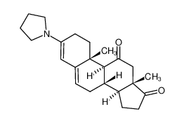 17519-94-7 spectrum, 3-pyrrolidino-androsta-3,5-diene-11,17-dione