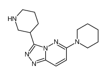 596824-17-8 6-piperidin-1-yl-3-piperidin-3-yl-[1,2,4]triazolo[4,3-b]pyridazine